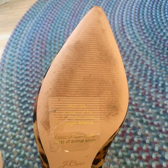 NWT J. Crew calf hair leopard boots - Picture 7 of 7